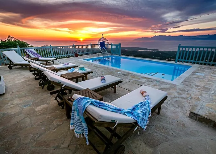 Villa Orizontas Corfu, Private Villa With Breathtaking Views