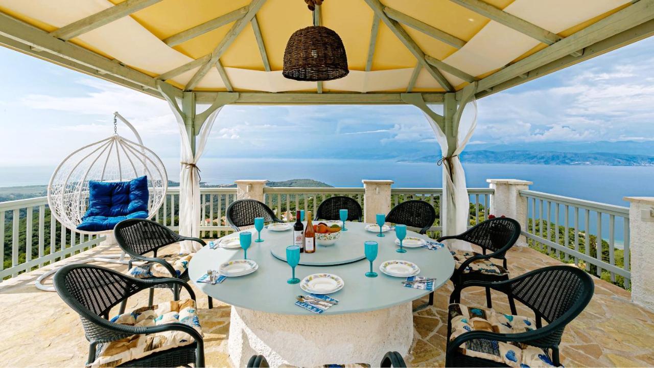 Villa Orizontas Corfu, Private With Breathtaking Views *