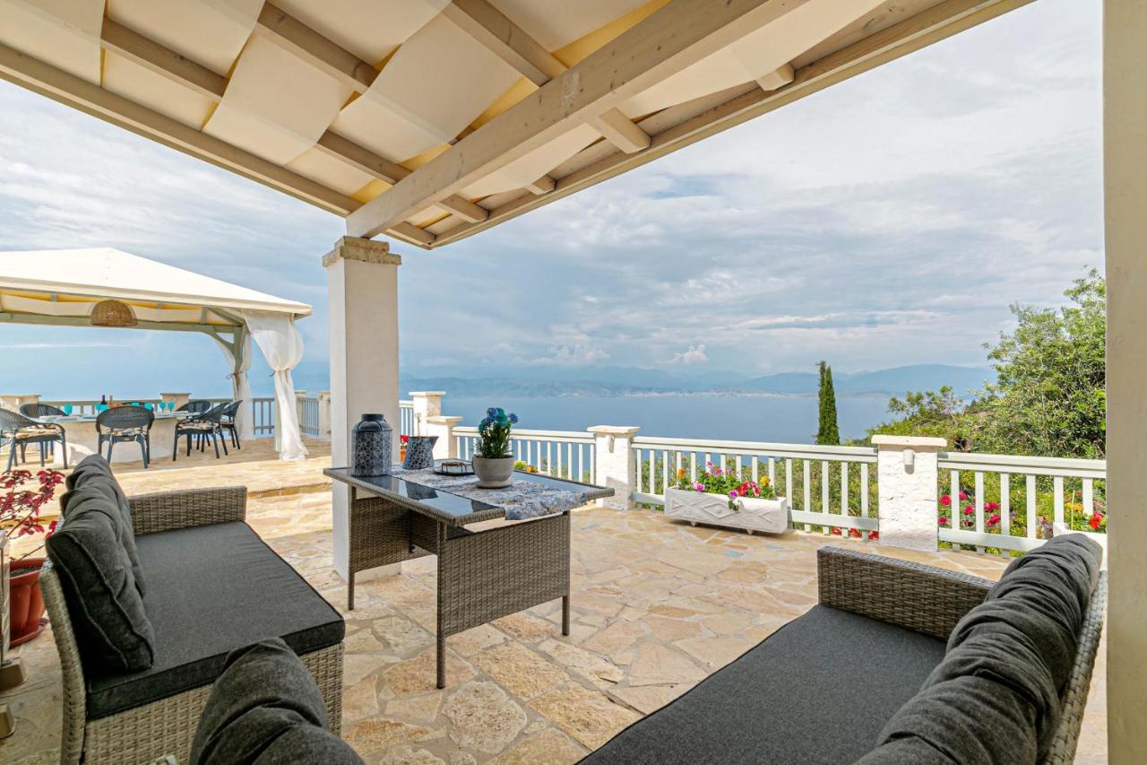 Orizontas Corfu, Private With Breathtaking Views Villa Loutses